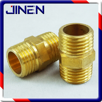 【源头工厂】铜接头 对丝接头 两头外螺纹 1 2 3 4分 1变2 3变4