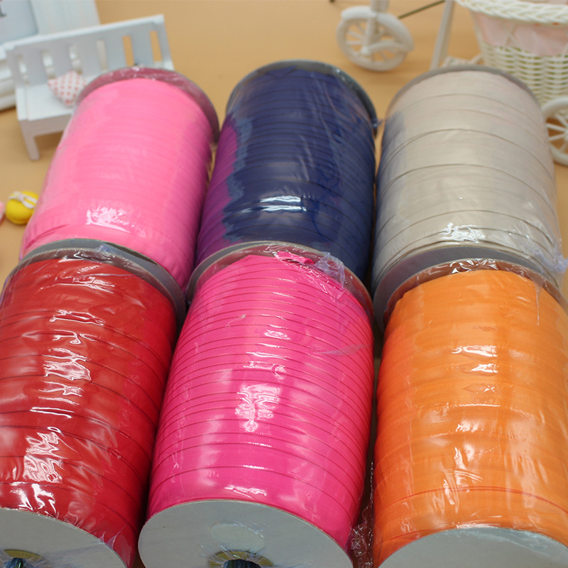 厂家现货包边带弹力滚边条尼龙松紧带氨纶包边松紧带包边条收紧