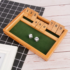 喝酒互動行酒令道具數字翻牌KTV休閒聚會娛樂用品斗酒助興玩具