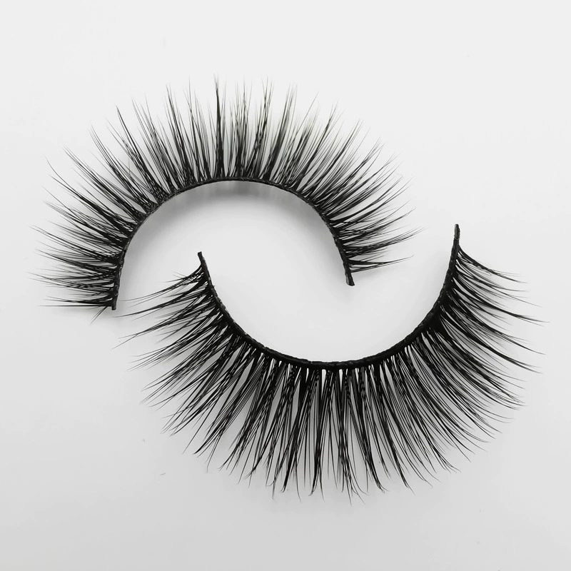 Плотные л lashes Шиди Шоппин, 3D вид лисы, 4 пары, естественные и драматичные стили