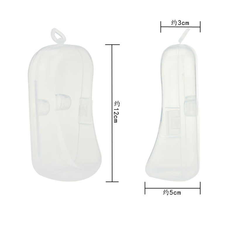 婴儿牙胶盒香蕉牙胶牙刷收纳盒 磨牙棒PP材质收纳盒子玉米牙胶盒