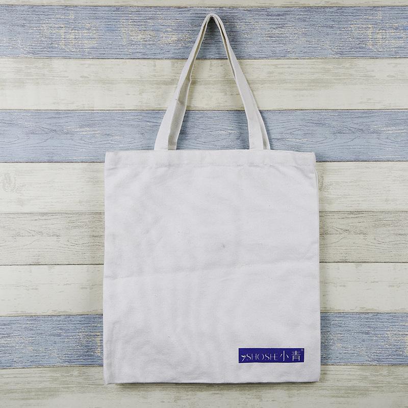 广州新款时尚精美帆布袋环 保帆布手提购物袋 棉布袋印花印刷logo