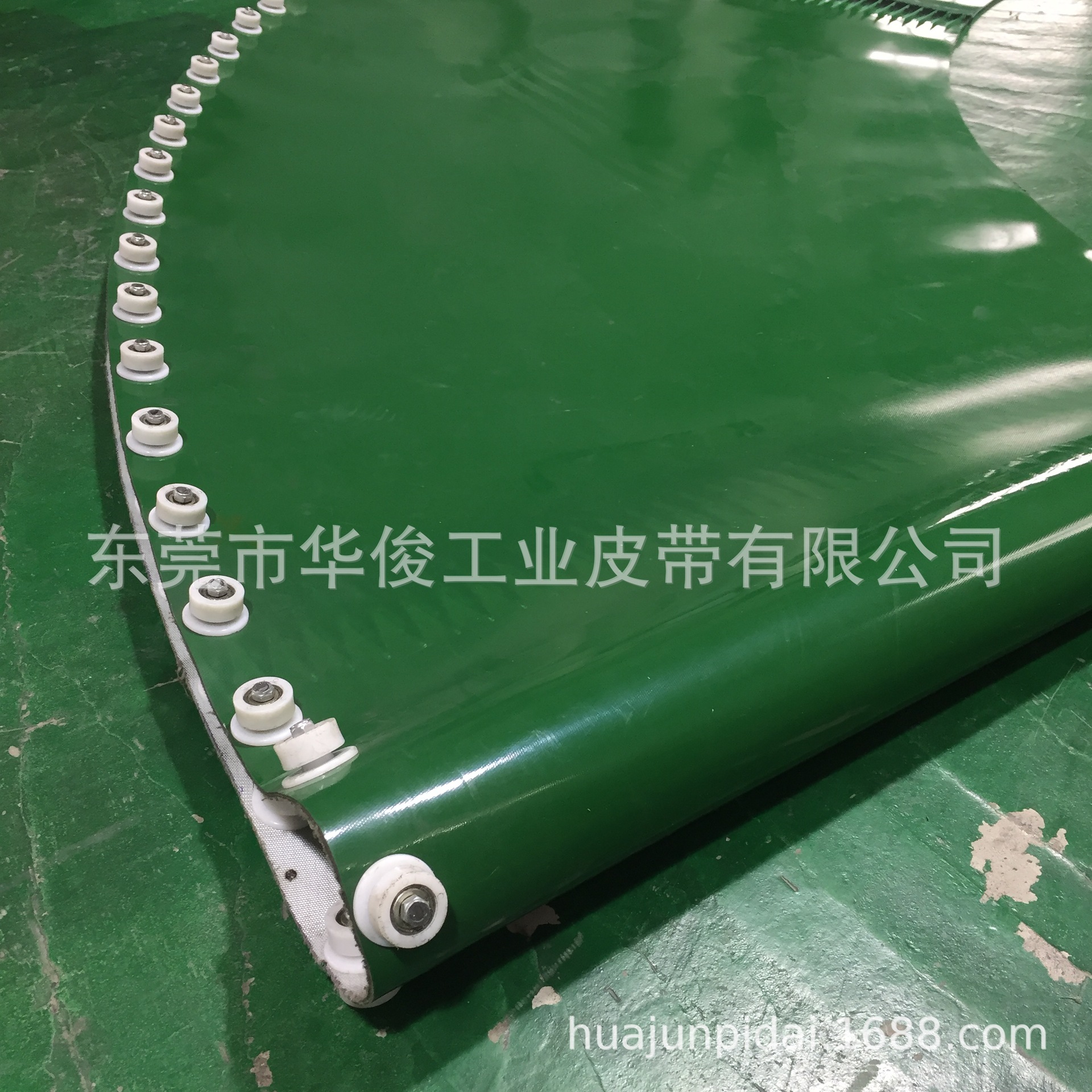 转弯机皮带供应 快递物流行业输送带 东莞华俊