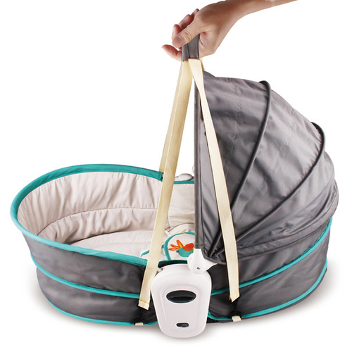 Cross-border new baby swing bed intelligent baby sleep chair with music cradle baby rocker wholesale