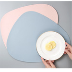 爆款现货皮革餐垫 欧式ins西餐垫子 防水防滑杯垫碗垫 韩国餐桌垫