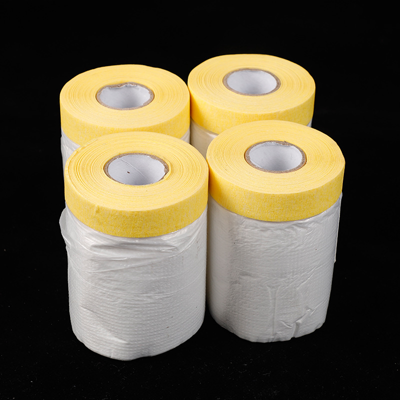 Suministro directo de fábrica de alta adhesivo decoración de muebles película de enmascaramiento película protectora de pulverización de pintura película protectora transparente PE película de enmascaramiento película protectora