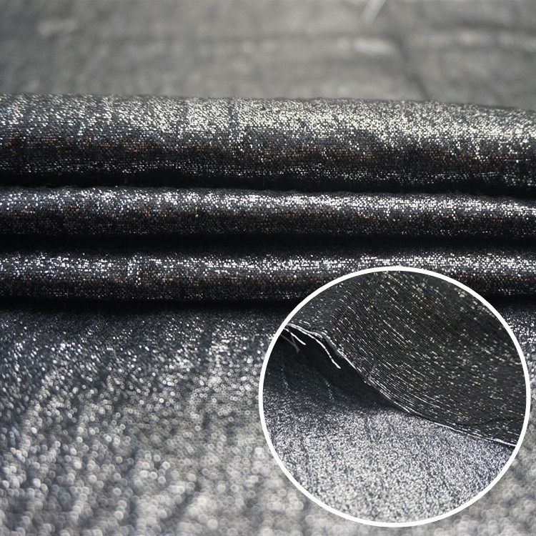 新款 梭织微立体满版涤纶金属丝提花 童装女装连衣裙箱包面料