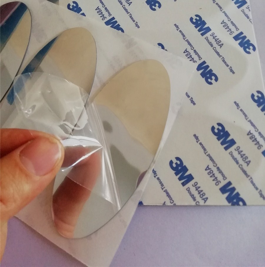 双面镜片反光纸贴片 背胶镜面贴纸