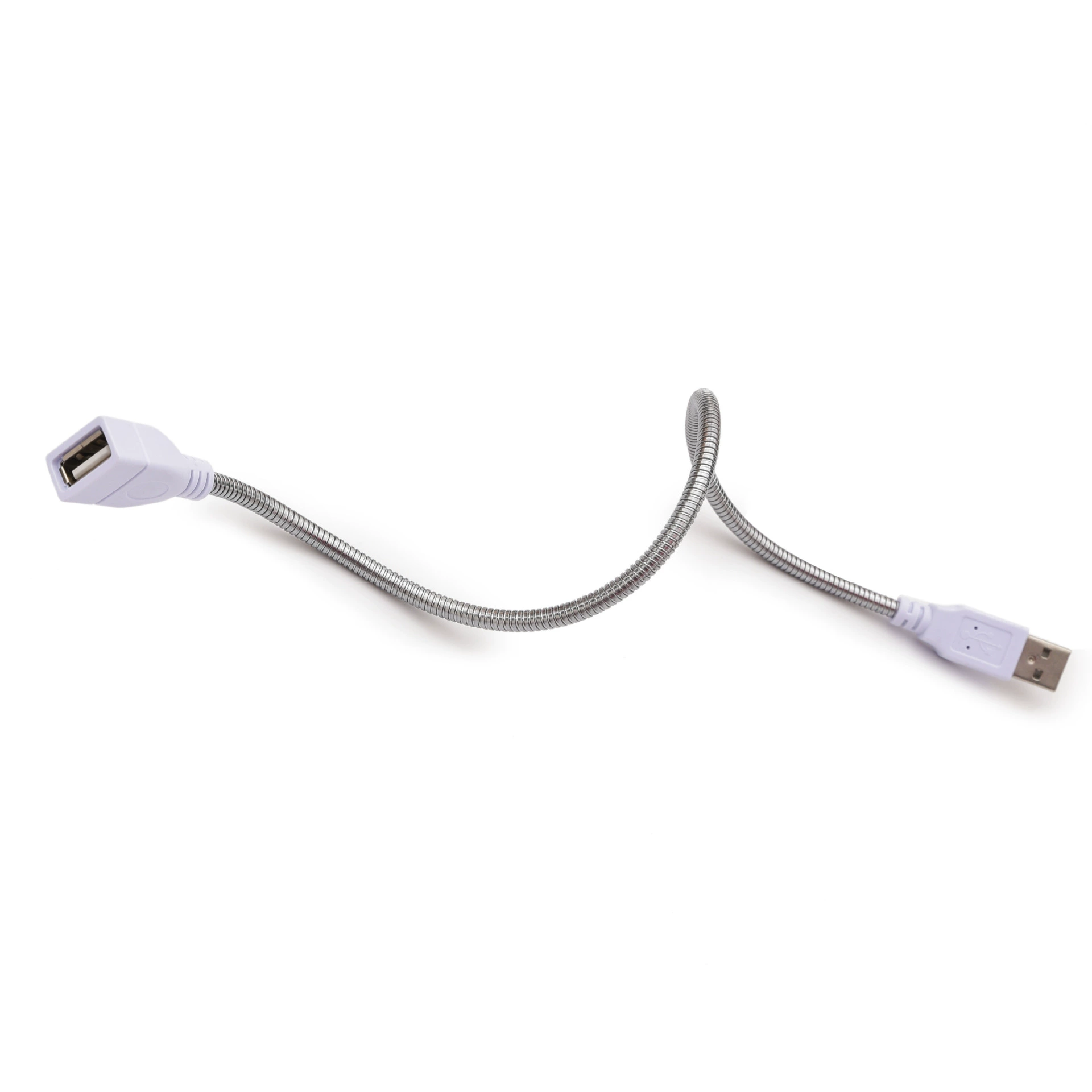 USB металлическая хостер-трубка соединение Mother USB 5V подсветка маленькое боковое кольцо свет змеиная трубка USB свет удлинительный кабель