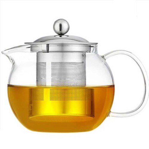 Manufacturer wholesale glass teapot heat-resistant filtered scented tea teapot thickened high-temperature resistant black tea tea set tea maker