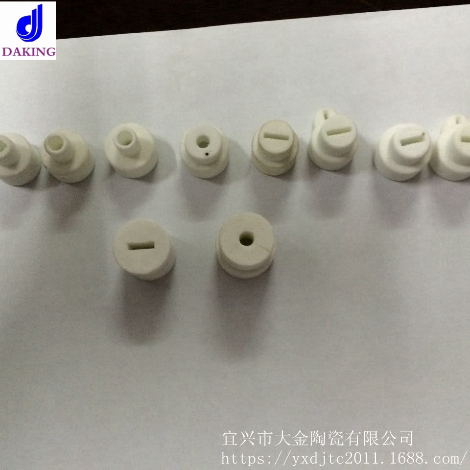 生产绝缘陶瓷  陶瓷固定件 石英管陶瓷接头