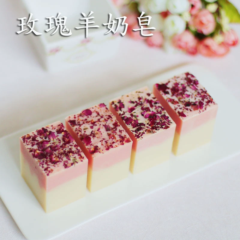 Холодное мыло из розового козьего молока Очищающее Мыло для лица Чистое мыло ручной работы Коллекция пор Белый яркий Гладкий производитель в наличии