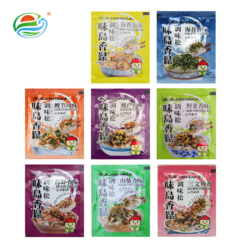 3g×100袋装味岛香松 多口味可混批日式拌饭料素寿司香松粉调味松
