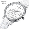 Ceramics, waterproof fashionable quartz watch, Korean style, wholesale