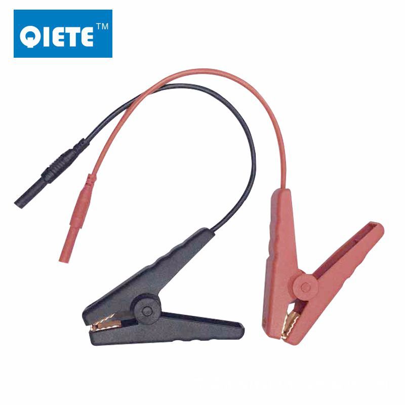 厂家直销汽车应急电瓶打火线夹子 启动电源搭火线鳄鱼夹 电瓶夹