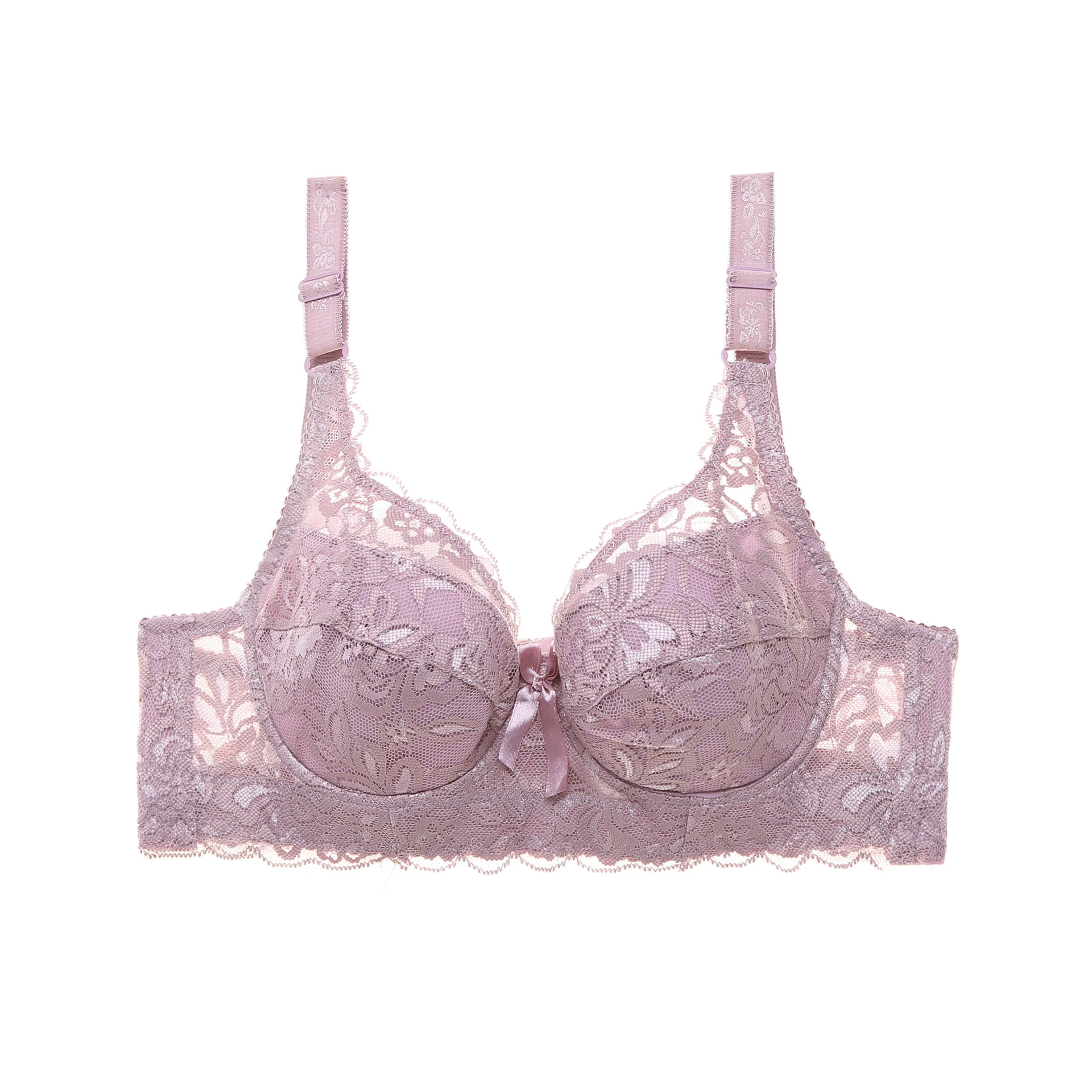 (Cross-border trading), tea cup, lace supporting bra, sexy underwear with steel rings, plus size