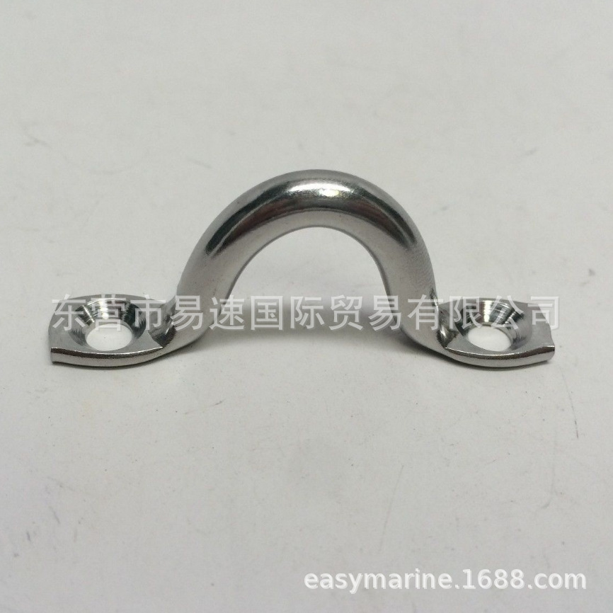 厂家直供 不锈钢骆驼背 弓形拉手把手 船用五金 游艇导绳架  配件