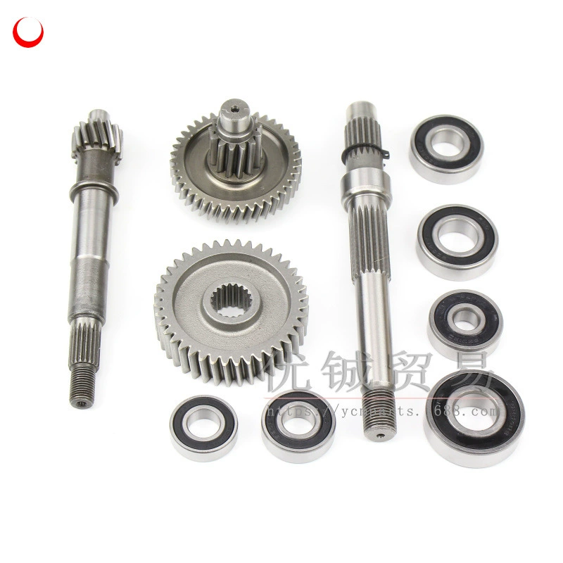 GY6 50 80 Шестерня двигателя 125 150 ременный вал GY6 комплект коробки передач коробка передач задняя ось