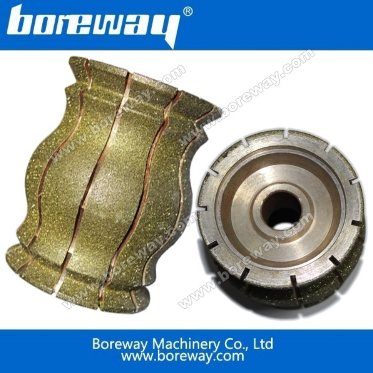 金刚石成型磨轮 350mm金刚石成型磨轮 电镀金刚石成型磨轮