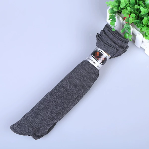 Mercerized cotton gray (10 pairs)