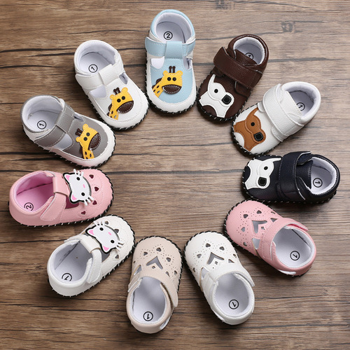 Baby shoes, baby shoes, 0-1 years old, spring, summer, autumn, male and female baby cartoon casual rubber sole toddler shoes, one piece drop shipping
