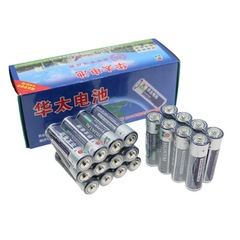 Four-section science and education 5-number and 7-number batteries, red/blue AA household carbon dry-cell batteries, 1.5V standard batteries for remote controls