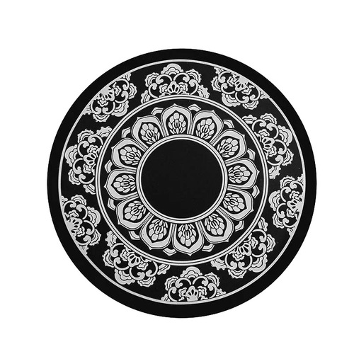 PU blue and white porcelain car anti-slip mat, car ornaments, nano-stick perfume mat, high temperature resistance, traceless sticker, printable logo