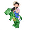 Inflatable dinosaur, toilet for adults, cartoon doll, suit, clothing, props