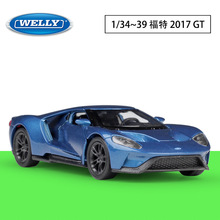 WELLY����1��36����2017 Ford GT�ܳ�����Ͻ�����ģ�ͻ��������