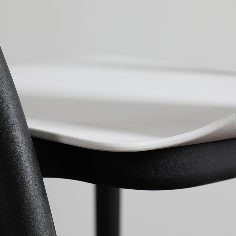 Simple moderno hogar creativo plástico nórdico Internet celebridad ins estilo Silla de comedor moda todo partido Silla de ocio Silla de respaldo