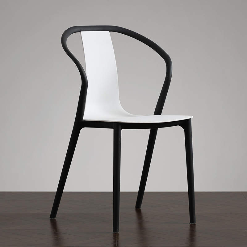 Simple moderno hogar creativo plástico nórdico Internet celebridad ins estilo Silla de comedor moda todo partido Silla de ocio Silla de respaldo