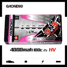 GNB高能4000mAh 2S 7.6V 100C适配1/12漂移车F1遥控车硬壳锂电HV