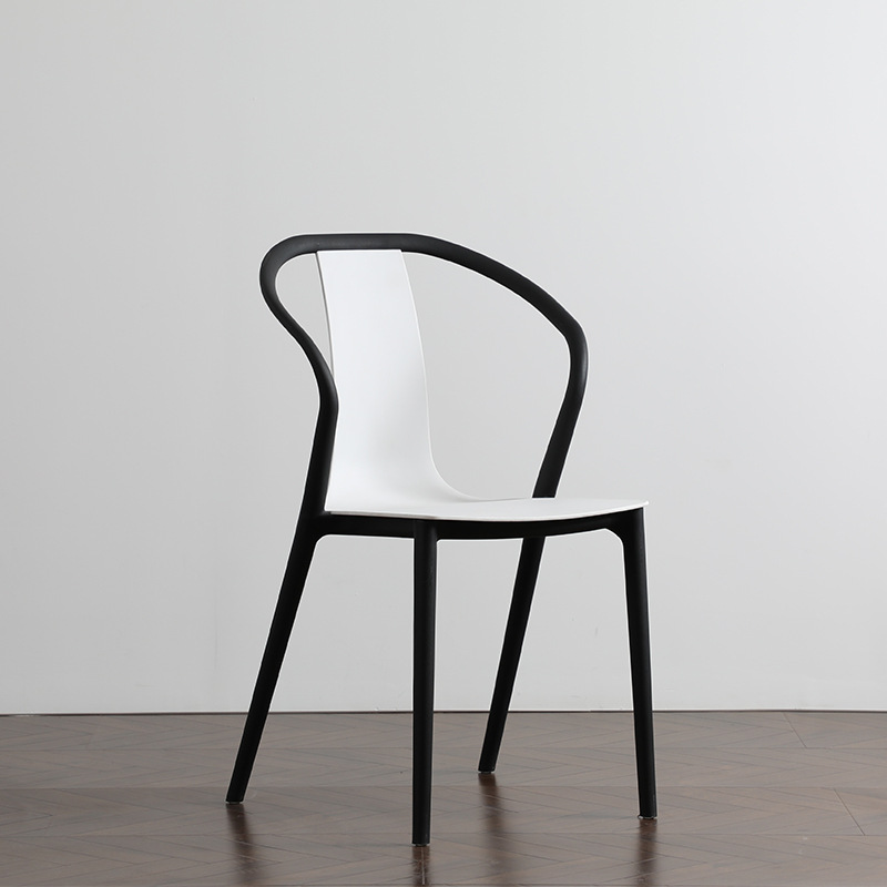 Simple moderno hogar creativo plástico nórdico Internet celebridad ins estilo Silla de comedor moda todo partido Silla de ocio Silla de respaldo