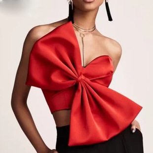 A92244�����Y����¶��ٴ�������r��Ů  Women Tops �S��ֱ�N