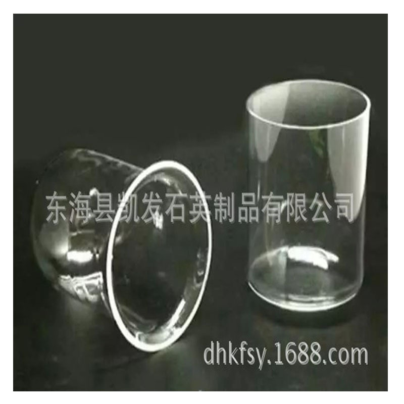 石英玻璃管实验耐高温管式炉石英试管舟棒片支持加工1-500㎜