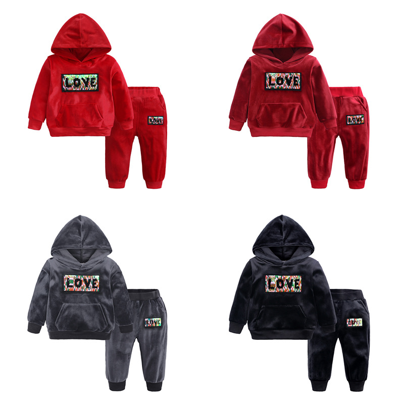velvet set for men and women