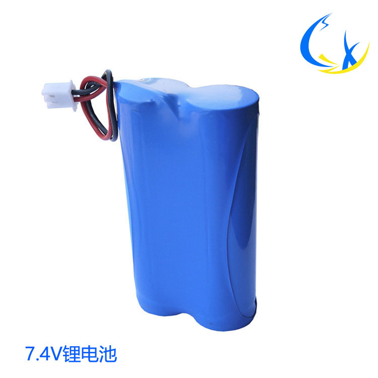 7.4V18650锂电池组合两串加保护板矿灯电动工具移动电源长续航