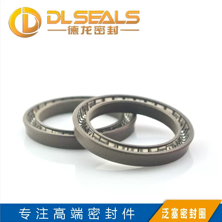 特氟龙孔用轴用聚四氟乙烯蓄能密封圈激光泛塞封不锈钢