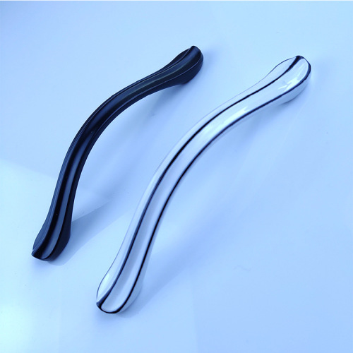 European bronze aluminum alloy furniture handle cabinet drawer modern simple handle wholesale cabinet door single hole handle