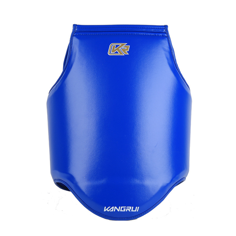 Protector de pecho de taekwondo transfronterizo Club transfronterizo de alta resistencia al desgaste resistente al desgarro PU Sanda protector de protección protector de pecho