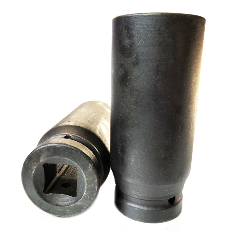 批发重型3/4接口风炮套筒120mm长 公制铬钼钢金属套筒 内六角套筒