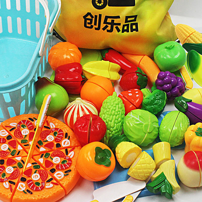 과일과 야채 + 피자 43 디럭스 피스 세트 (백팩 백)