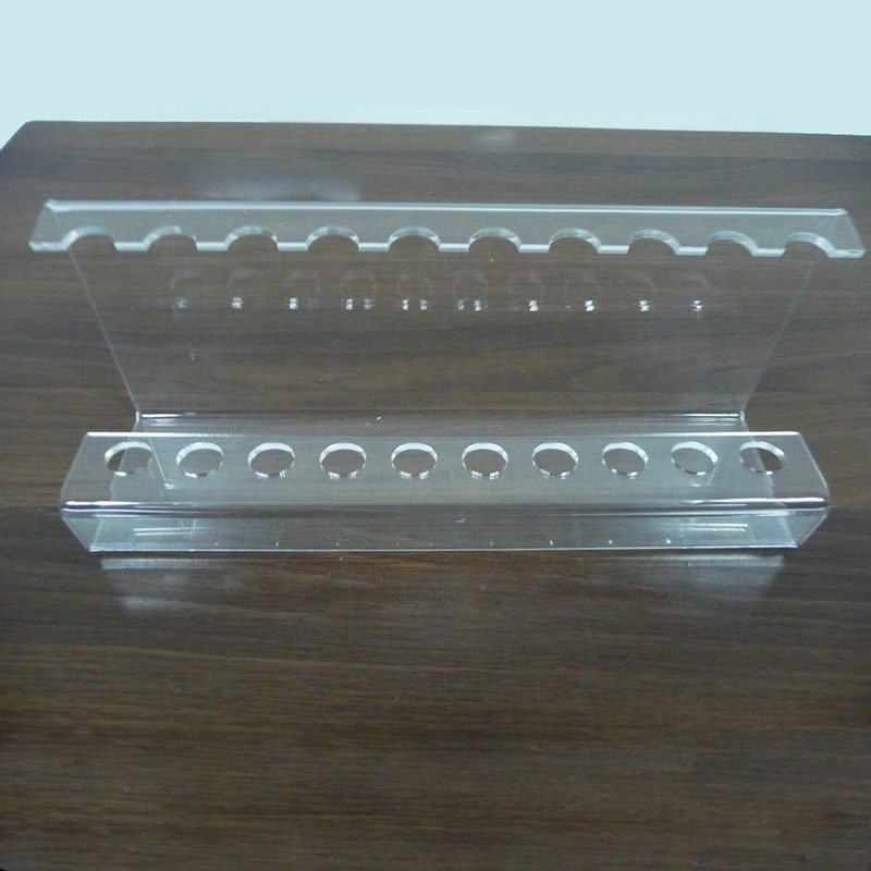 批发亚克力刀叉勺子餐具展示架 透明有机玻璃笔筒文具架