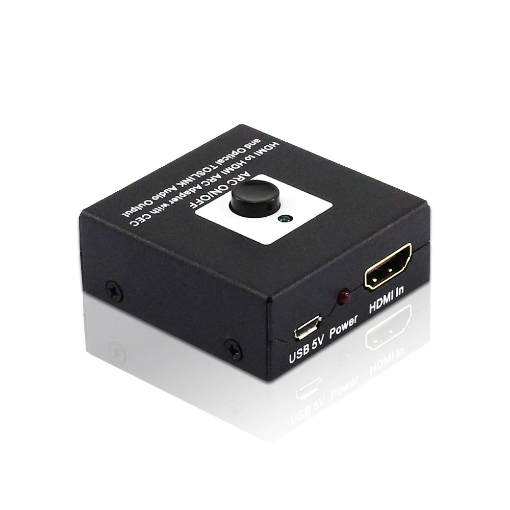 Конвертер HDMI на HDMI с ARКоном звука, адаптер HDMI на HDMI ARC, оптом