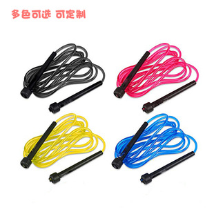 3 meters adjustable skipping rope factory direct sales fitness skipping rope PVC plastic color children skipping rope for sports exams