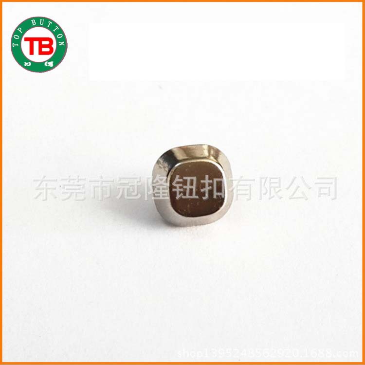 厂家直销 9MM平面合金订线钮 可达出口欧美环保要求脚钮