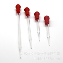 厂价供应玻璃滴管 胶头滴管玻璃精油吸量滴支附胶头100 150 200mm