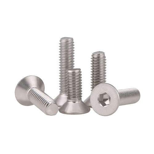 American 304 stainless steel countersunk head hex socket screws 8# 10# 1/4 5/16-1/2 inch flat head screws