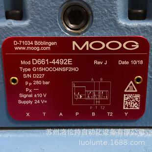 D661-4492E G15HOCO4NSF2HO MOOG / �ŷ��y