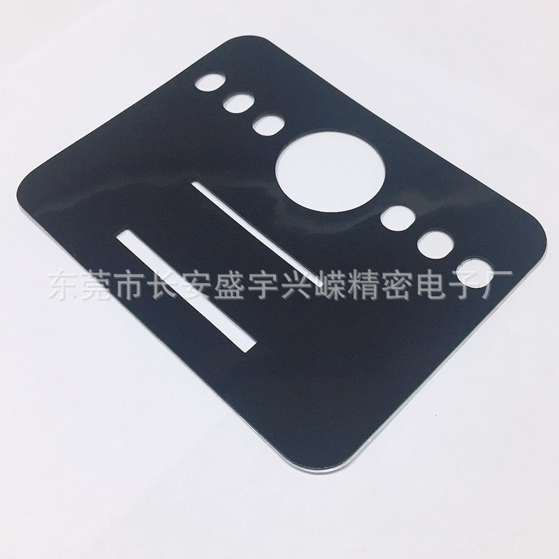 黑色硅胶面板 1mm硅胶面板 带胶黑色硅胶面板